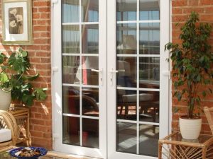 French doors with georgian bars