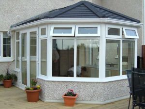 Replacement tiled conservatory roof
