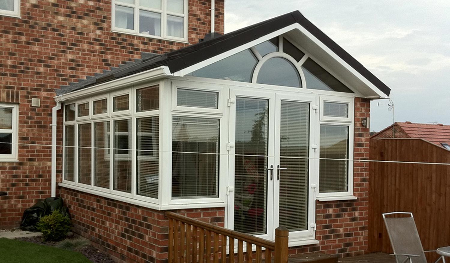 Replacement tiled conservatory roof