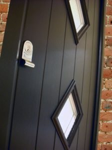 Black Composite Door 
