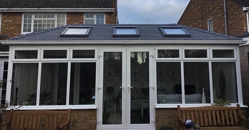 Large Tiled Roof Conservatory