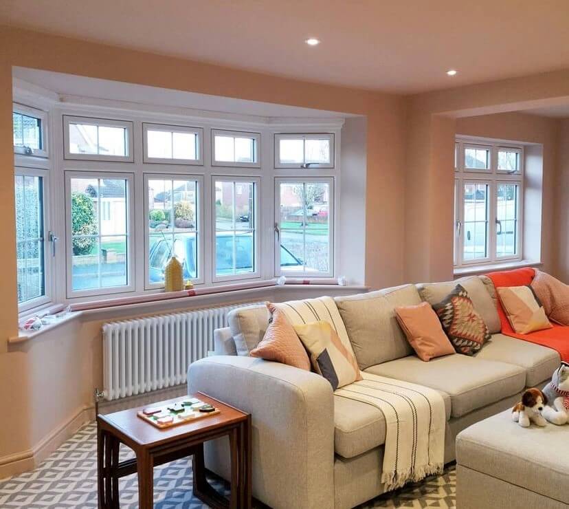 Flush Sash windows with Georgian Bars
