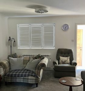 Interior window shutters