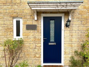 Navy Composite Door