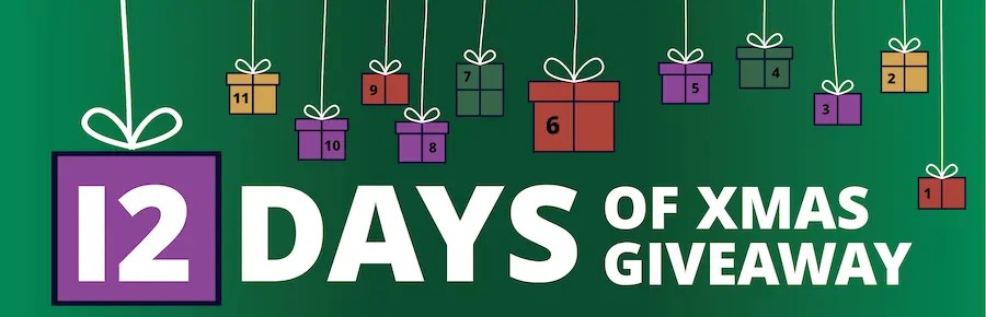 Christmas giveaway banner